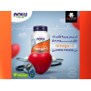 NOW OMEGA 3 FISH OIL CARDIOVASCULAR SUPPORT ( FISH OIL 1000 MG + EPA 180 MG + DHA 120 MG ) 100 MOLECULARLY DISTILLED SOFTGELS